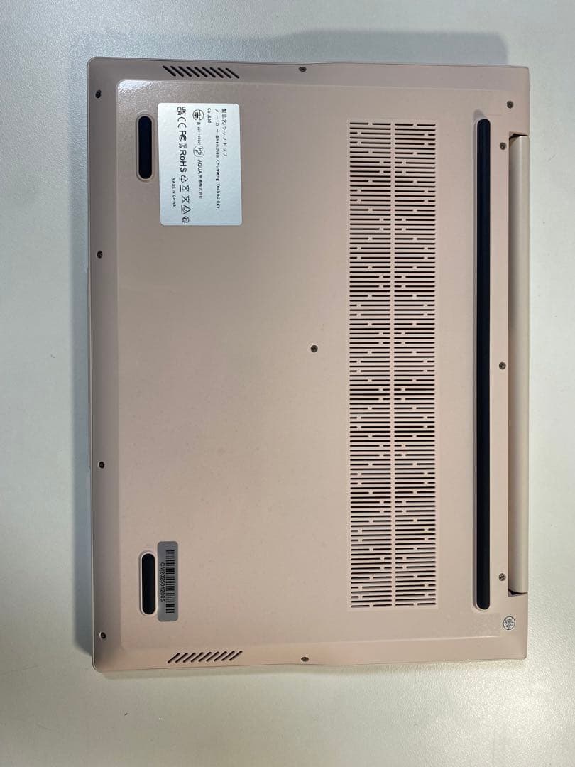 ローズゴールド ノートPC 16GB 1TB