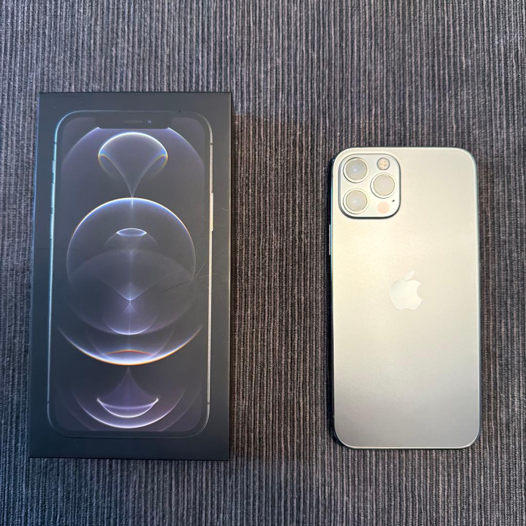 【中古】Apple iPhone 12 Pro グラファイト 本体
