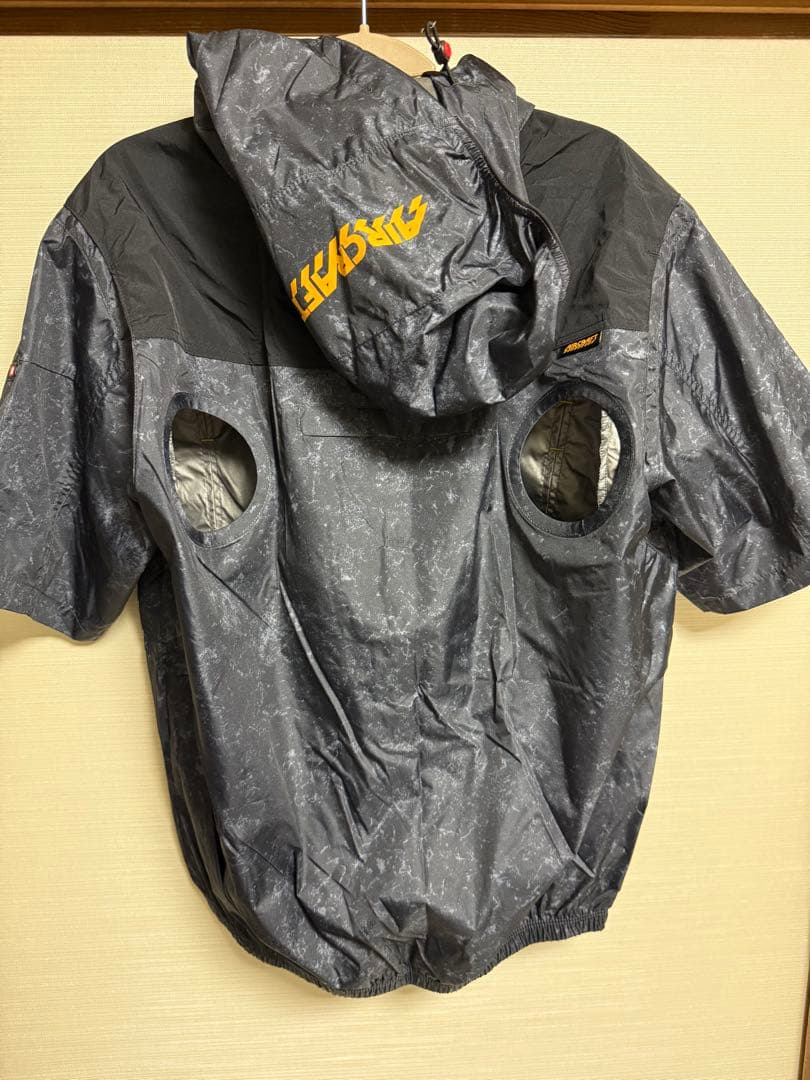 バートル 空調服 半袖 AC2086 ハイバックXL ストームブラック