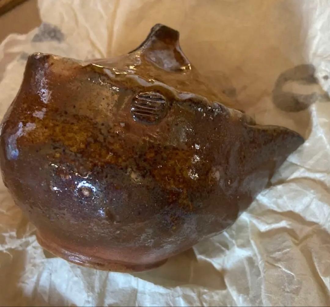 備前焼　茶器　急須　当時物　年代物　銘有り　昭和レトロ　大正レトロ　江戸　希少品
