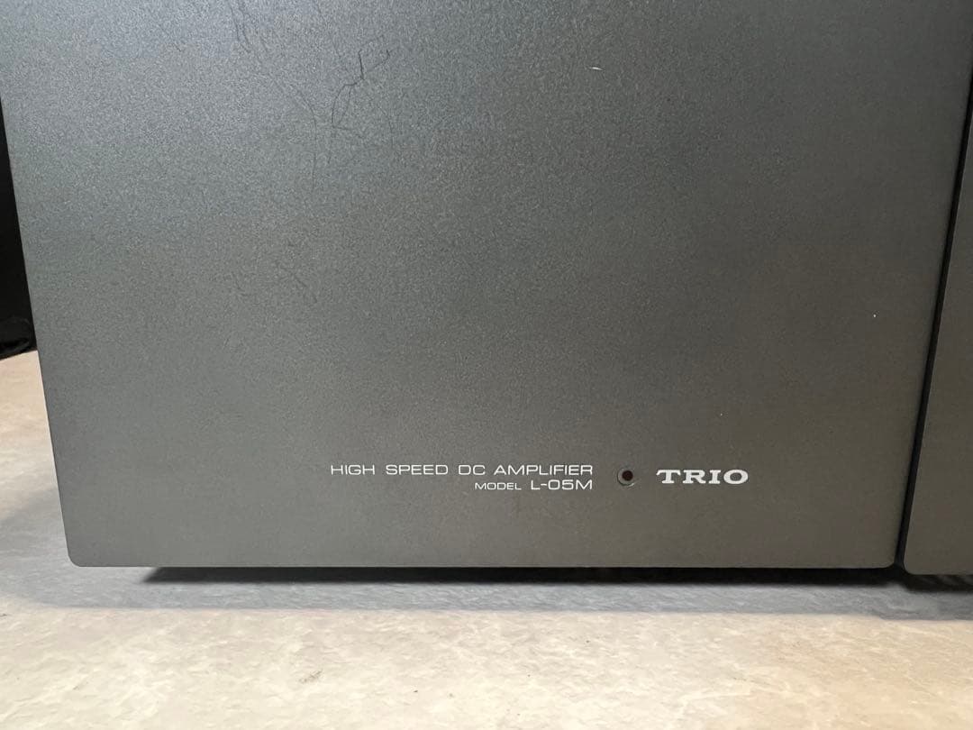 TRIO L-05M ハイスピードパワーアンプ 2台セット