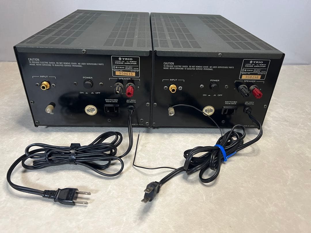 TRIO L-05M ハイスピードパワーアンプ 2台セット