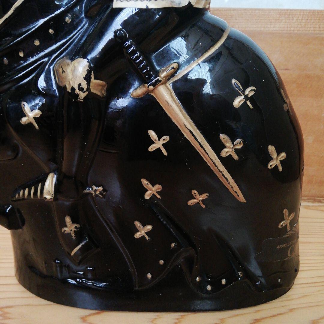 CASTAGNON Armagnac 黒陶器 騎士ボトル ２本セット