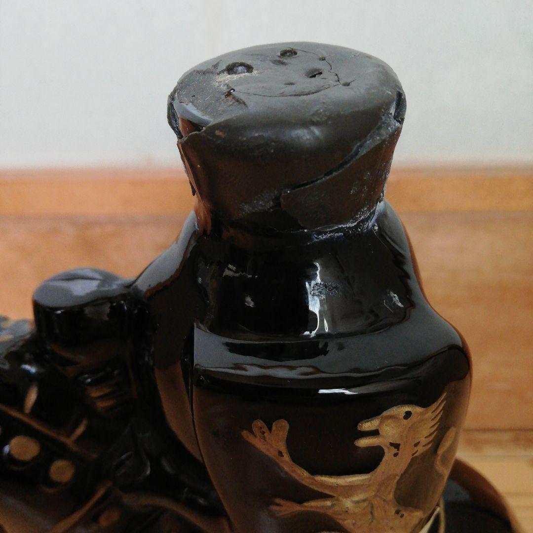 CASTAGNON Armagnac 黒陶器 騎士ボトル ２本セット