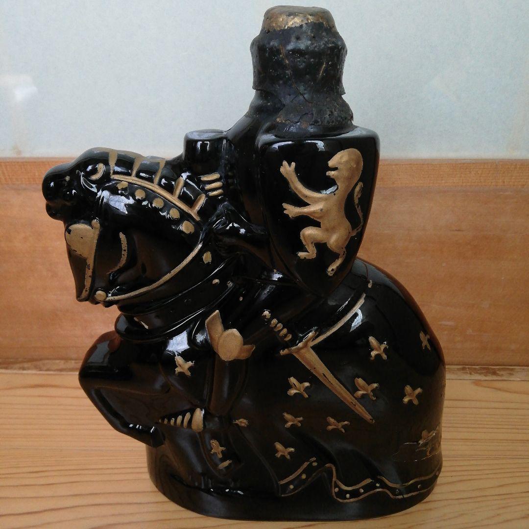 CASTAGNON Armagnac 黒陶器 騎士ボトル ２本セット
