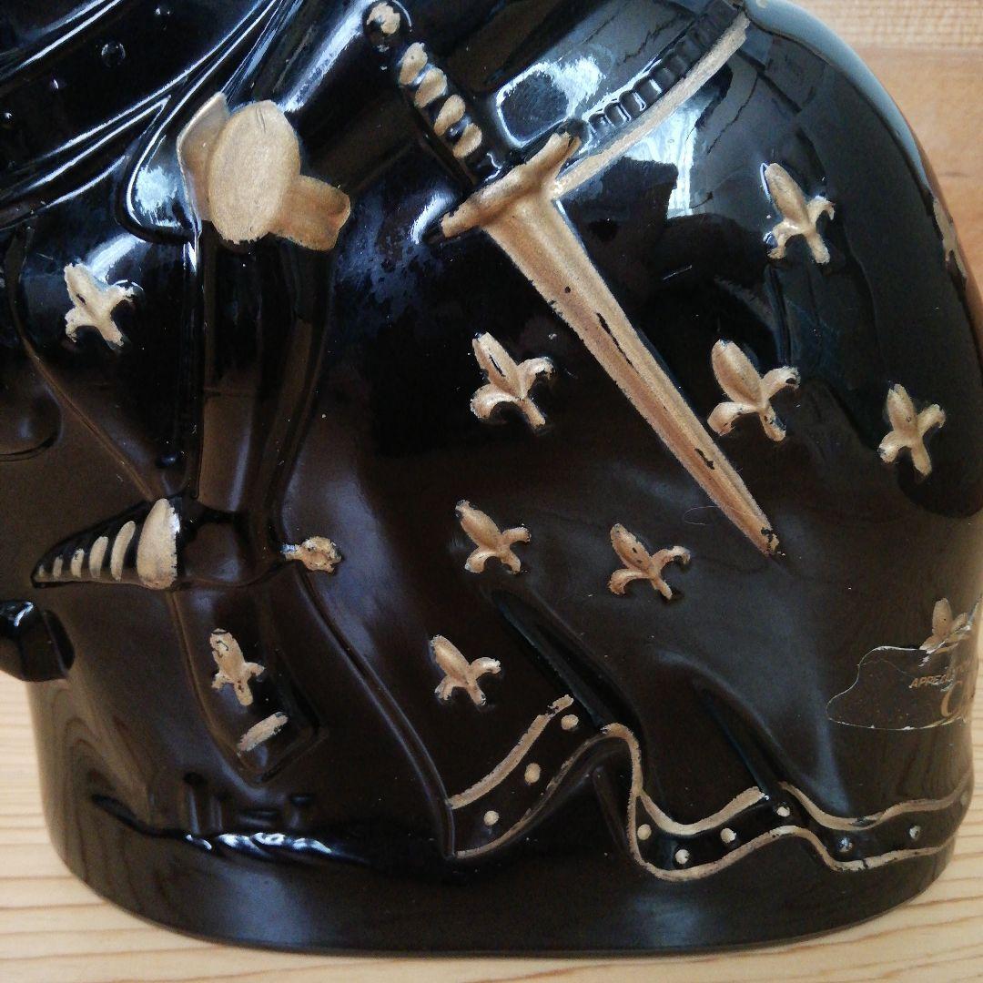 CASTAGNON Armagnac 黒陶器 騎士ボトル ２本セット