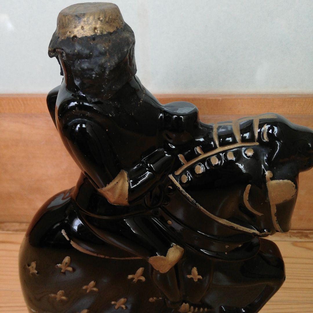 CASTAGNON Armagnac 黒陶器 騎士ボトル ２本セット