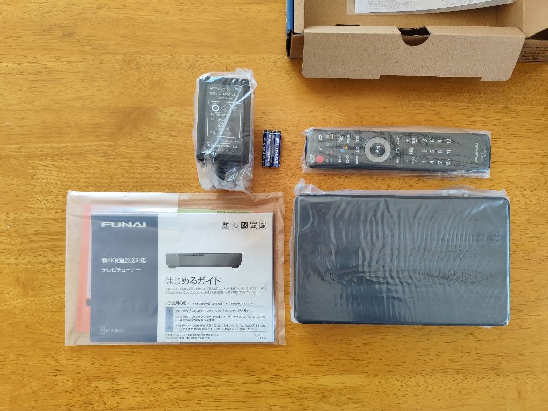 FUNAI 新4K衛星放送対応 テレビチューナー FT-4KS10