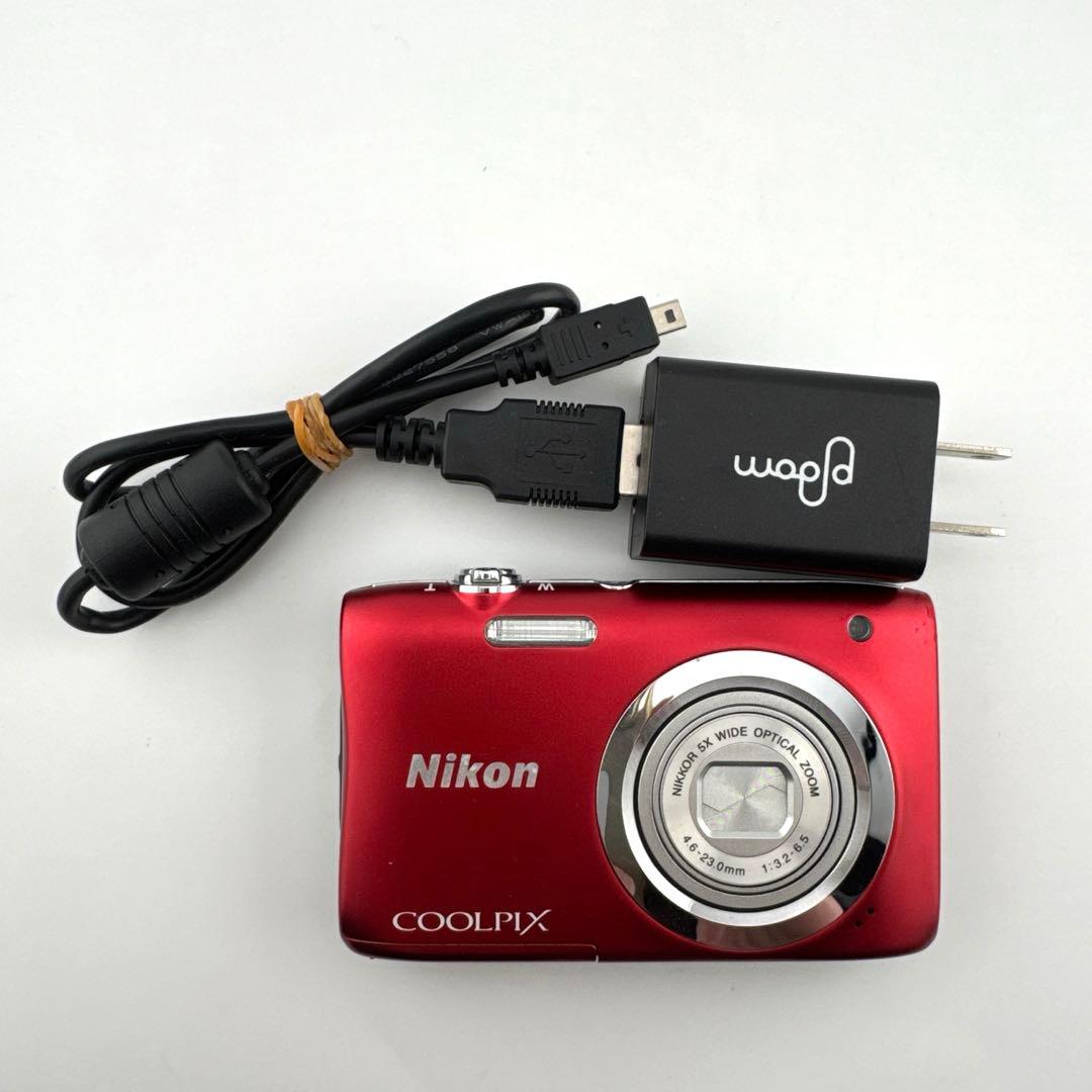 実写美⭕️【動作確認済】Nikon COOLPIX A100 デジタルカメラ