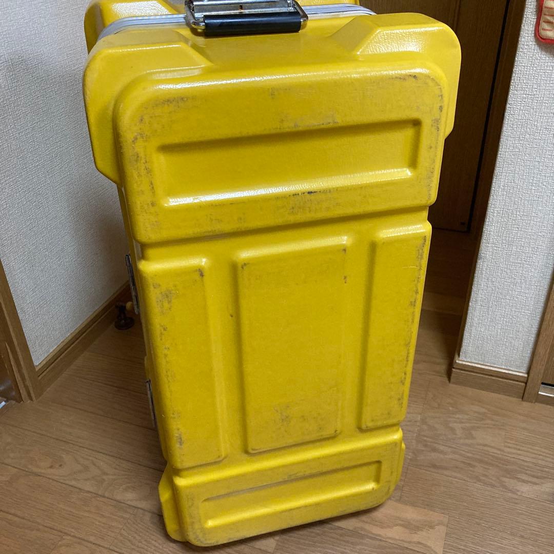 【送料込み】PROTEX Kenko キャリーケース　ハードケース　黄色