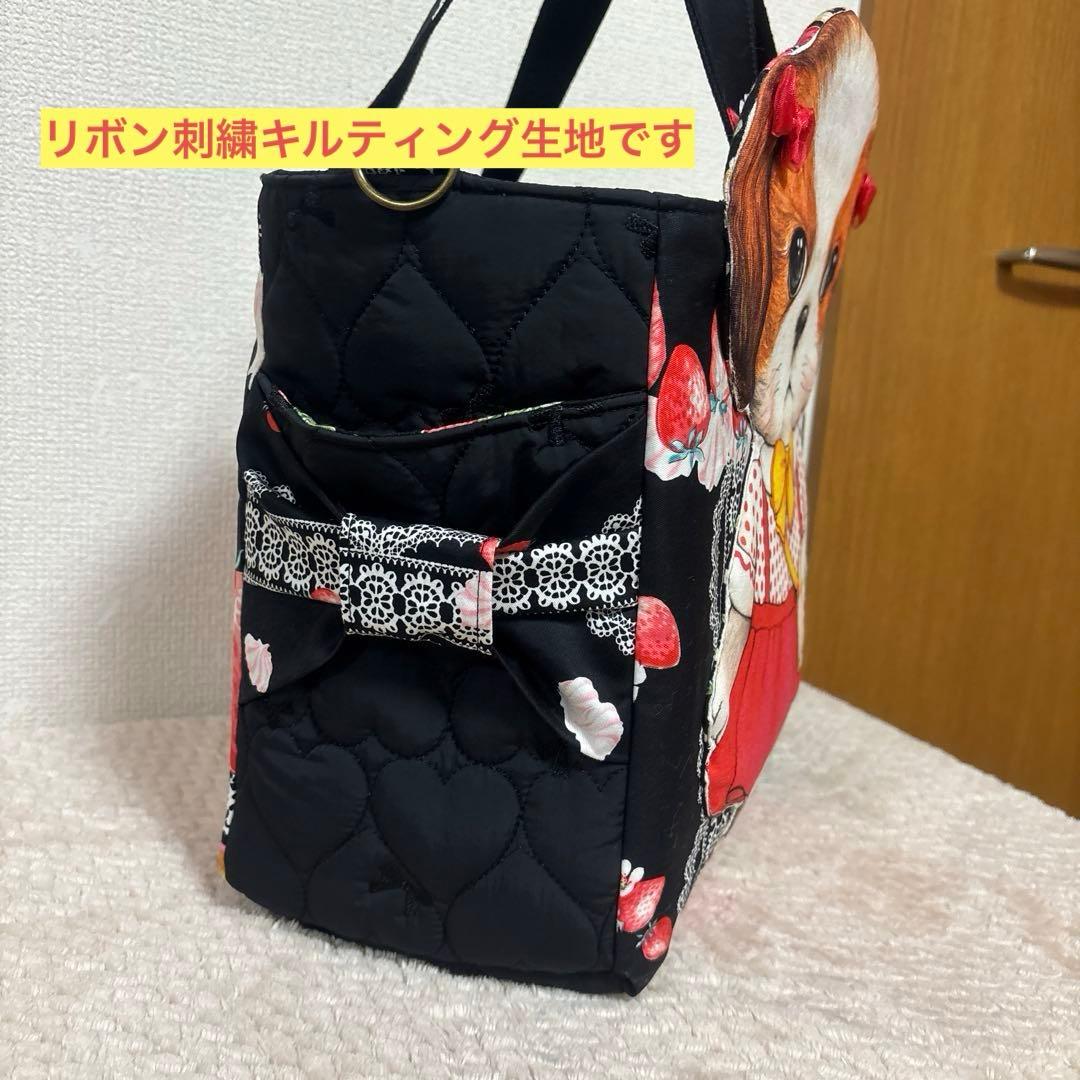 コヤンイサムチョン　新柄超Bigアンコちゃん　サイドポケットトート