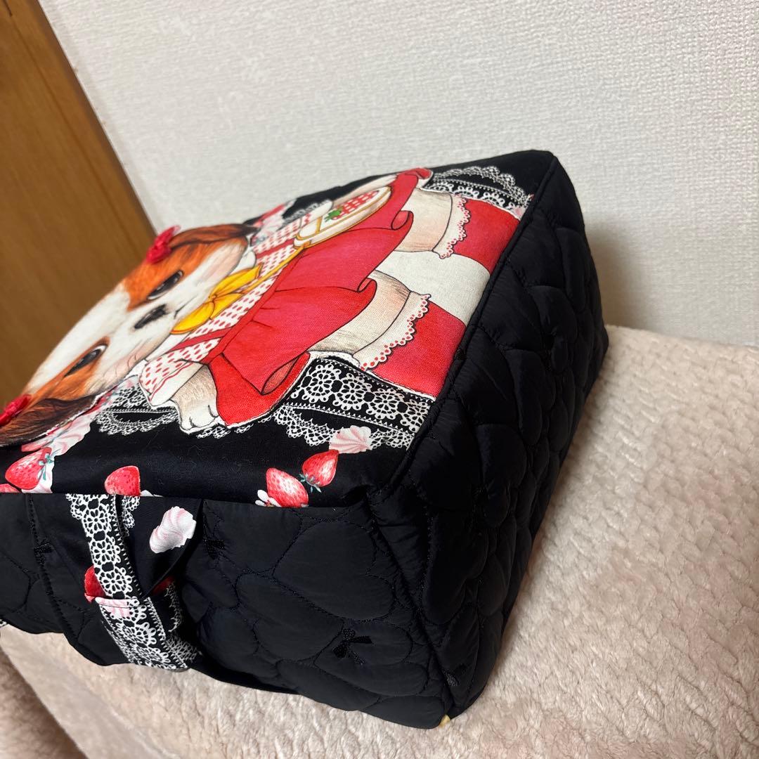 コヤンイサムチョン　新柄超Bigアンコちゃん　サイドポケットトート