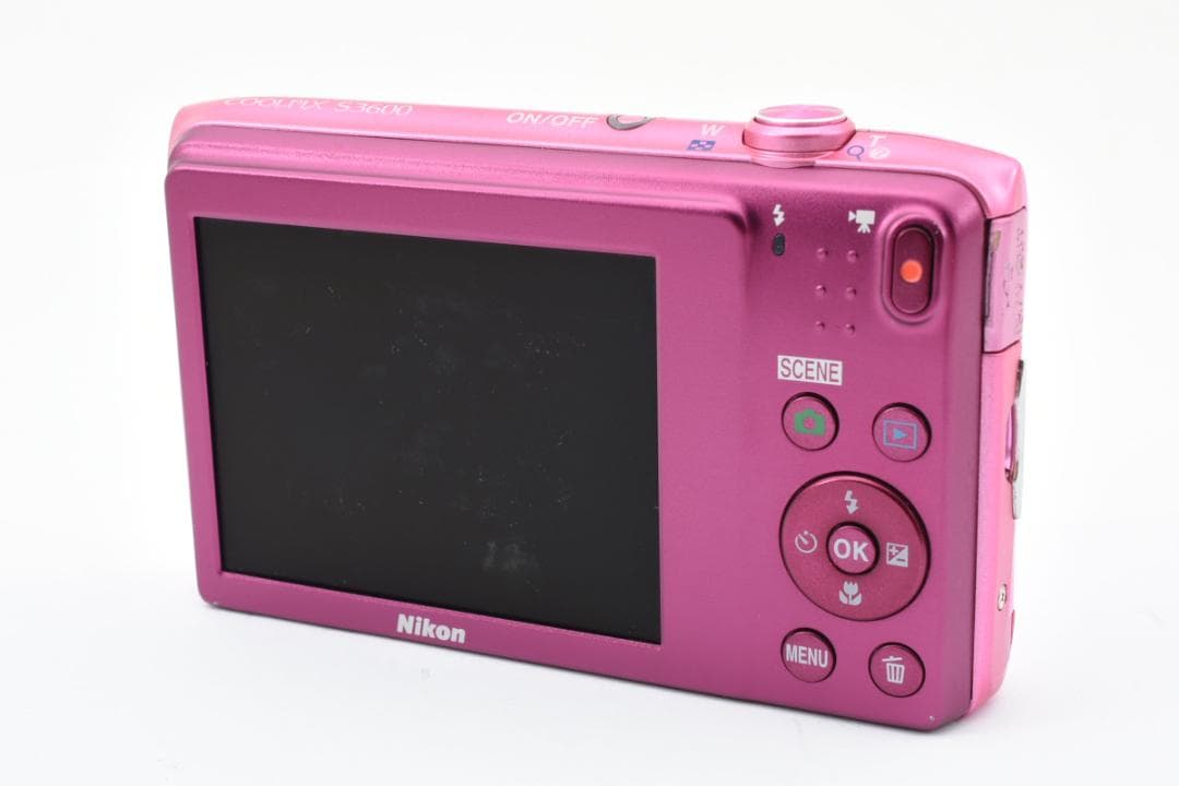 【美品】Nikon COOLPIX S3600 ピンク 箱付き