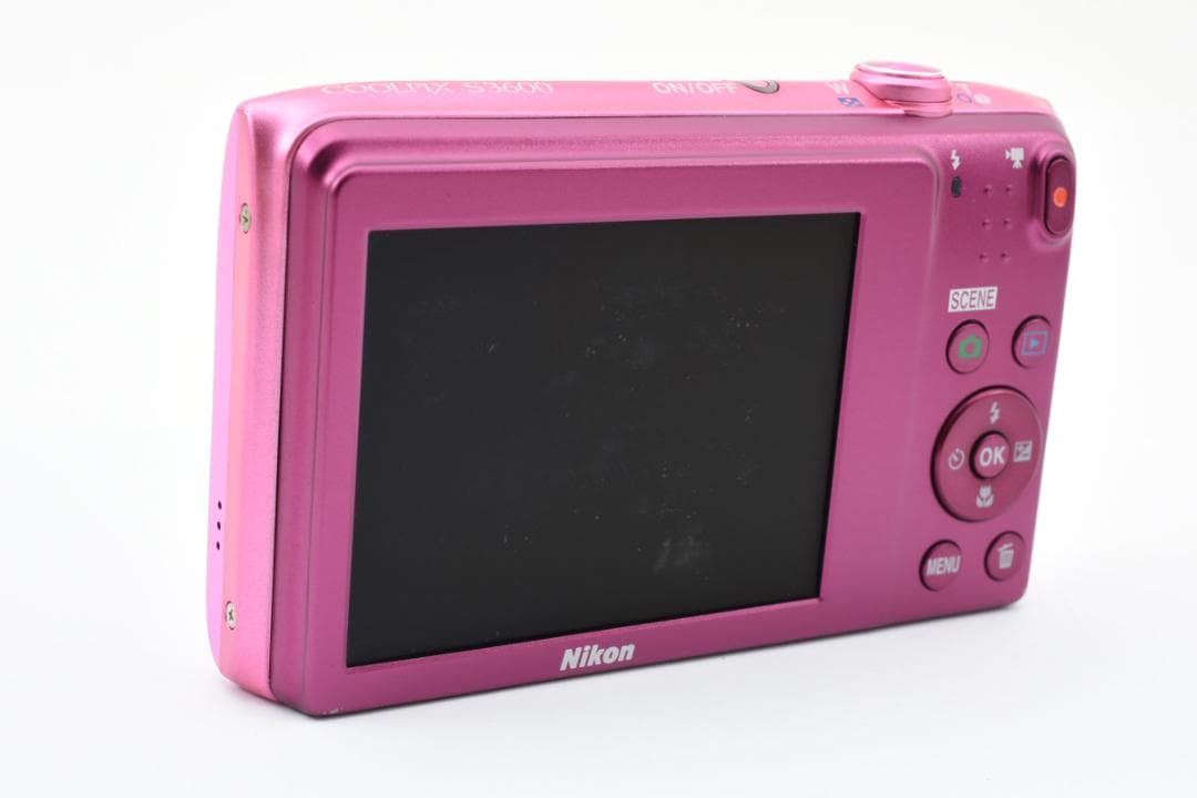 【美品】Nikon COOLPIX S3600 ピンク 箱付き