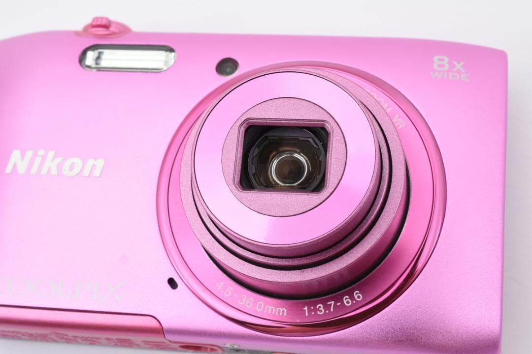 【美品】Nikon COOLPIX S3600 ピンク 箱付き