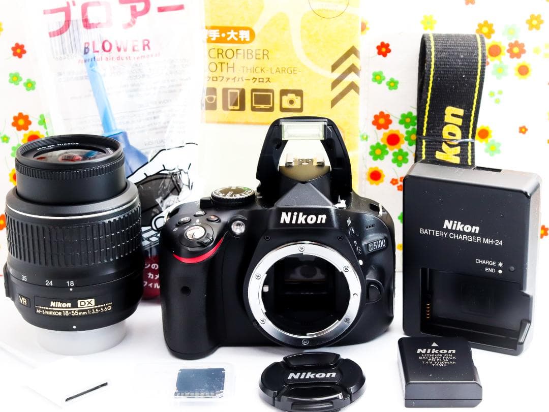 一部不良 Nikon D5100 ☆スマホに転送☆即使える！初心者向け☆