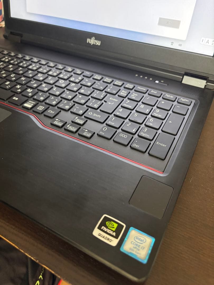 CELSIUS H780 I7 8850H 富士通　予備バッテリーつき