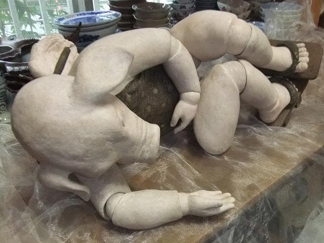 中村寝郎作　人形作家　豚さん　男の子　球体　球体関節DOLL