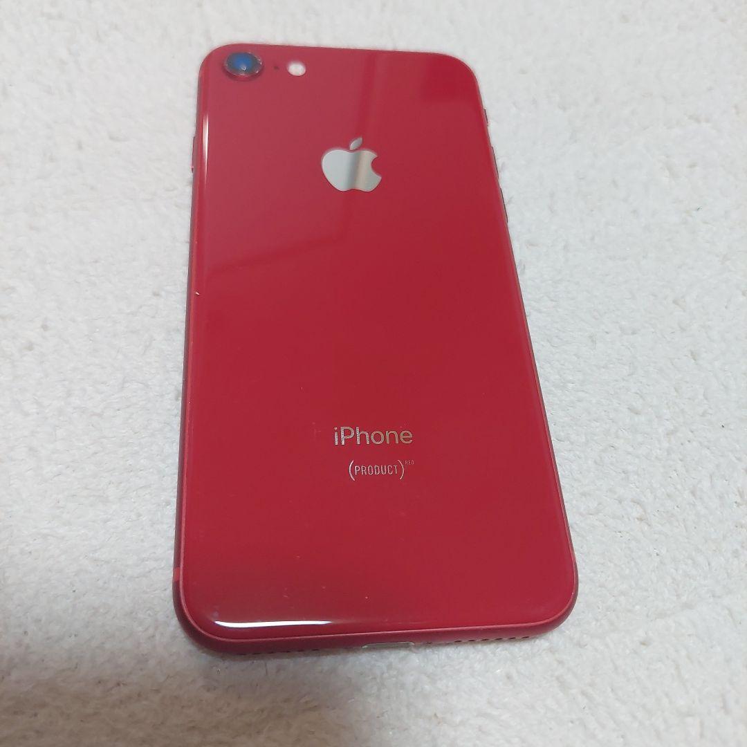 iPhone8　レッド　iPhone