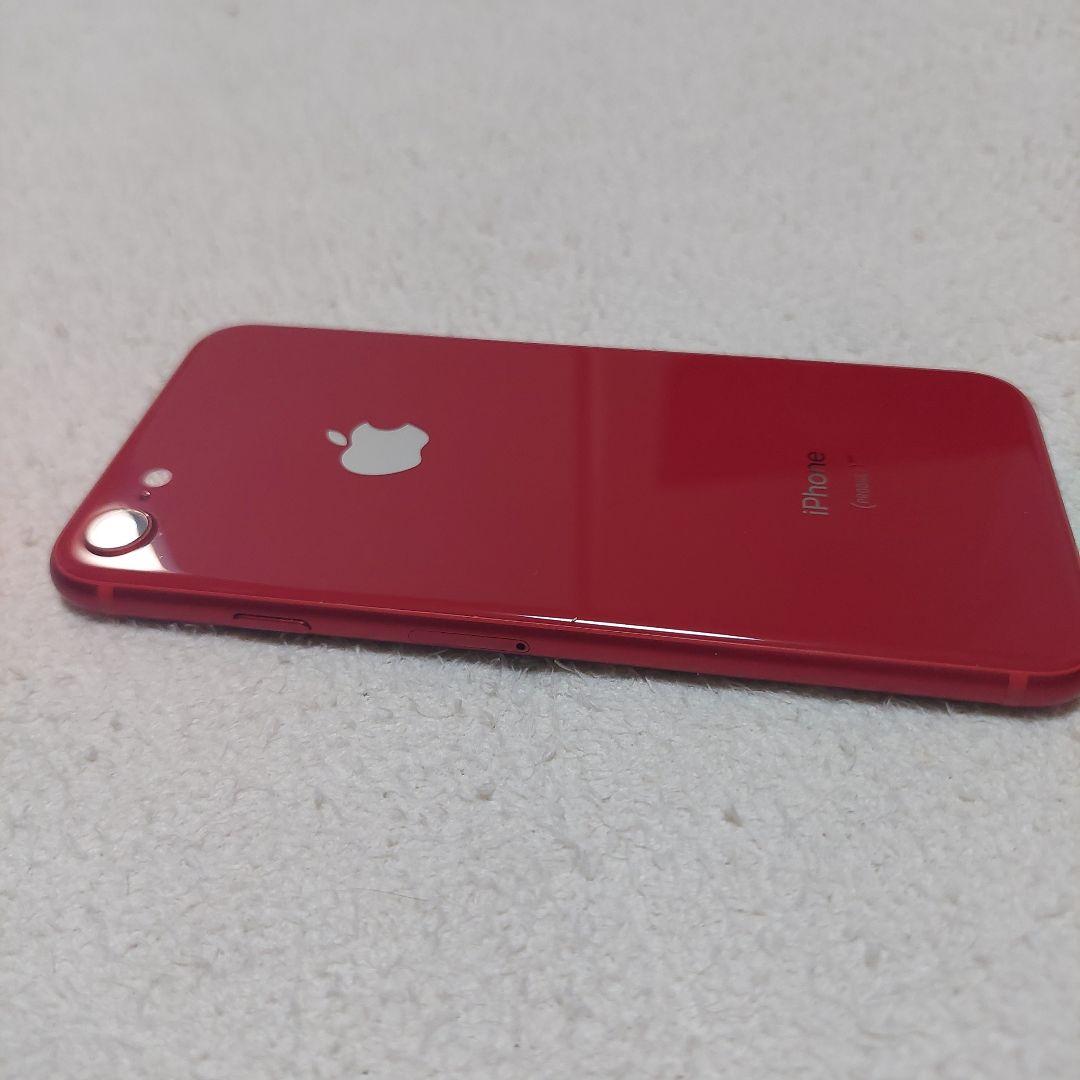 iPhone8　レッド　iPhone