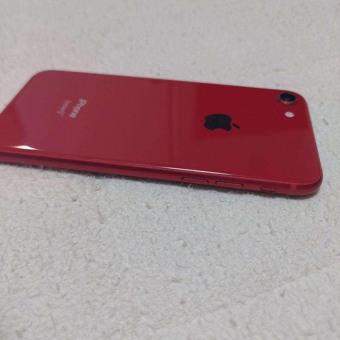 iPhone8　レッド　iPhone