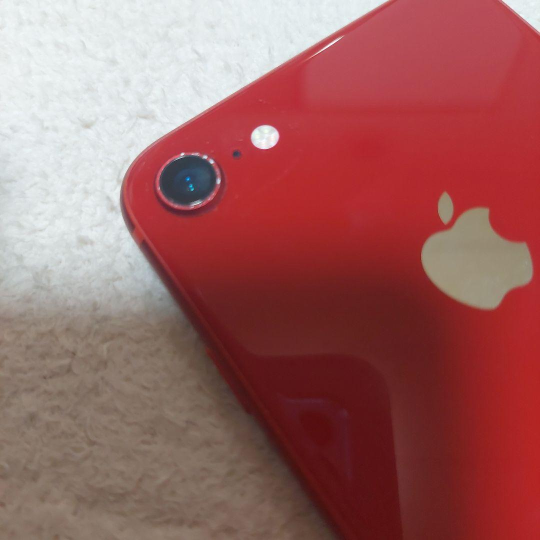 iPhone8　レッド　iPhone