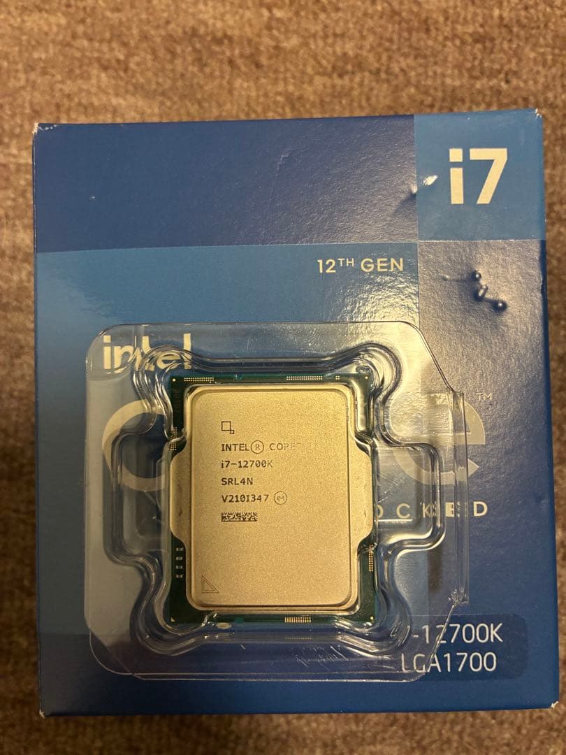 CPU Intel Core i7-12700K 12th Gen CPU