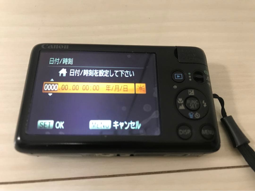 Canon IXY 220 ISコンパクトデジタルカメラ ブラック