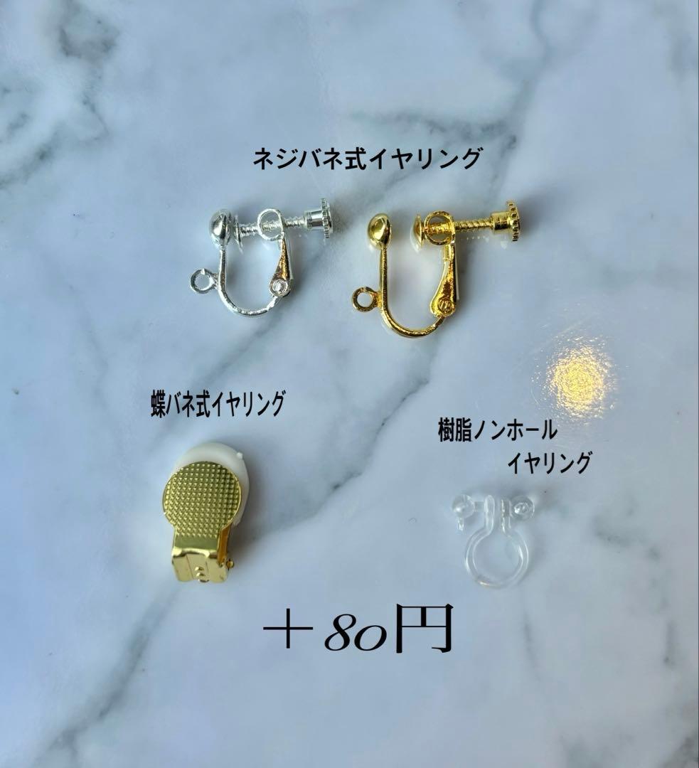 Cちまっと♡チョコレートなにゃんこ　しっぽゆらゆら★ピアス/イヤリング✩