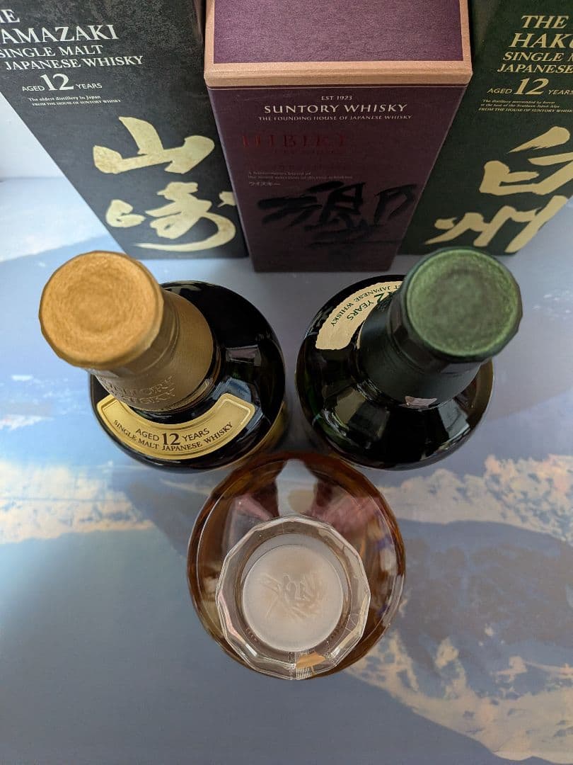 サントリー 山崎12年 、白州12年、 響 BLENDER'S CHOICE