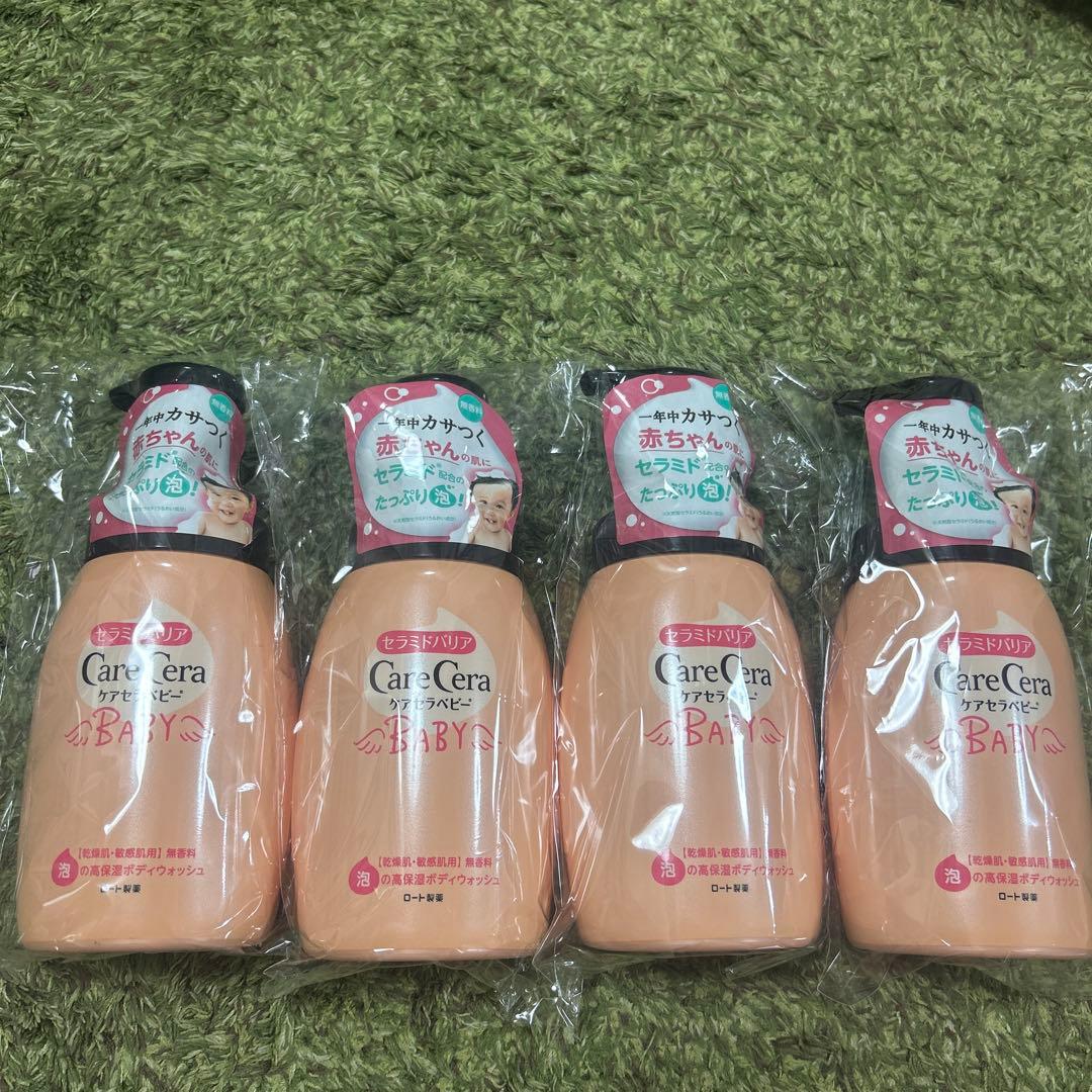 CareCera BABY 泡のボディーウォッシュ 450ml 6本セット