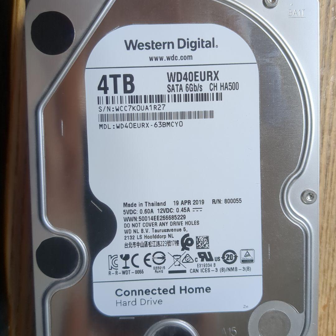 内蔵型ハードディスクドライブ HDD4TB