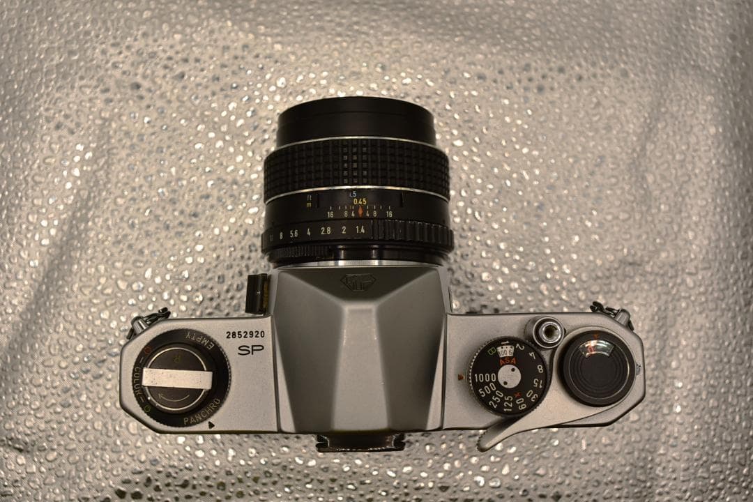 Pentax SPOTMATIC一眼レフSMC TAKUMAR　50ｍｍF1.4