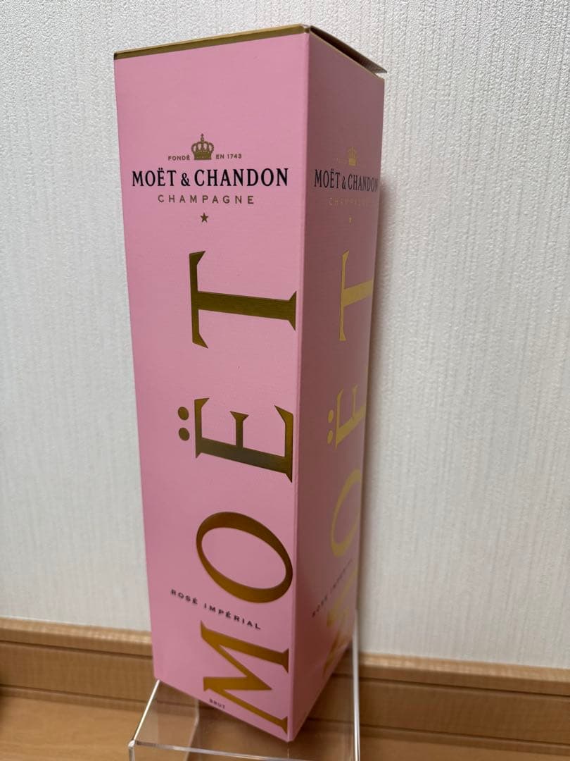 新品未開封 モエ・エ・シャンドン ロゼ ピンク 750ml 専用箱付
