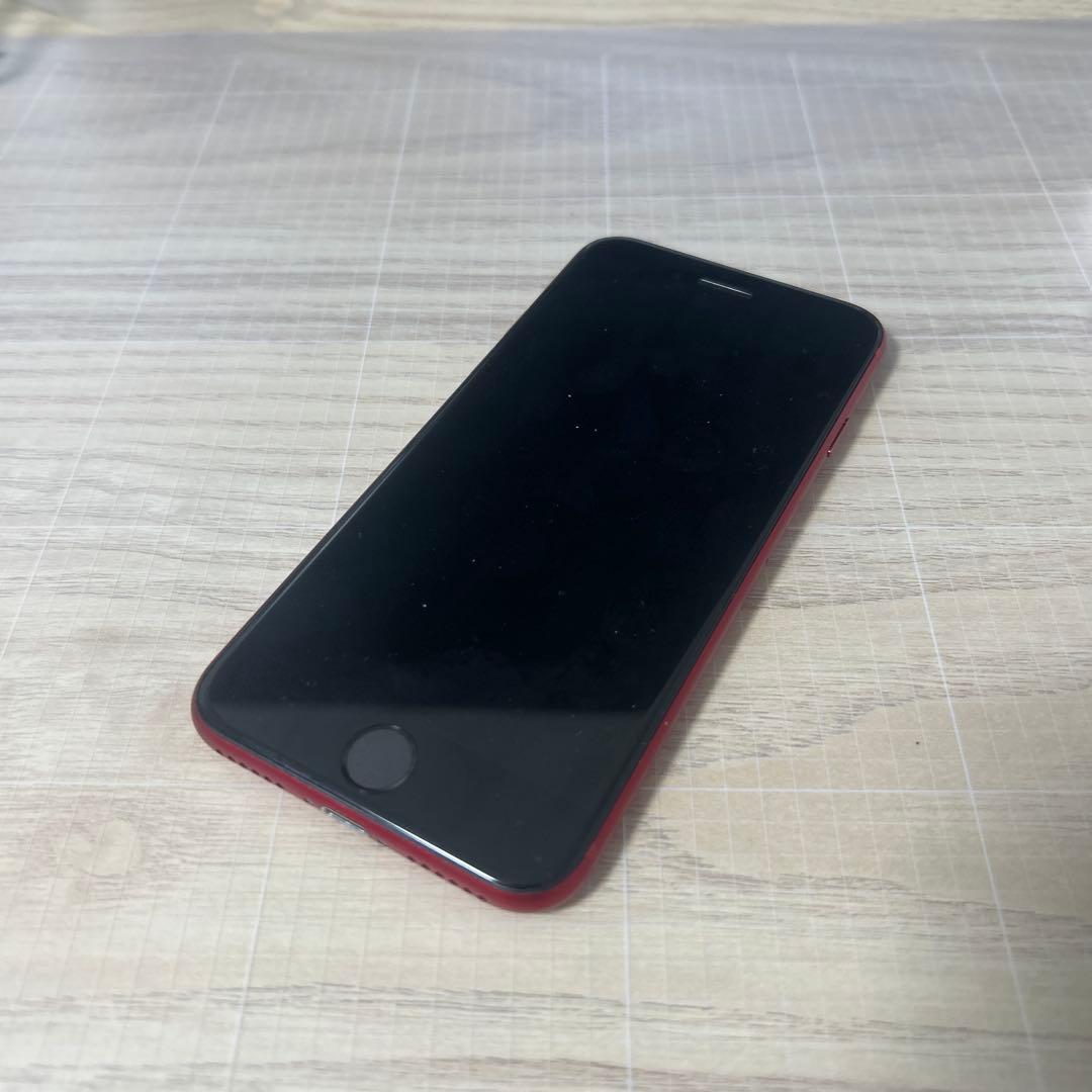 iPhoneSE3 64GB レッド SIMフリー バッテリー100%