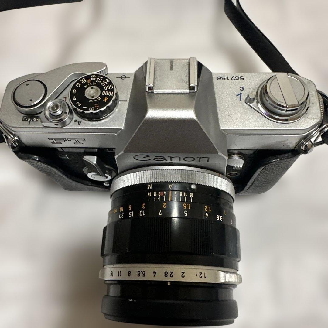 Canon FT フィルムカメラ 50mmレンズ付き
