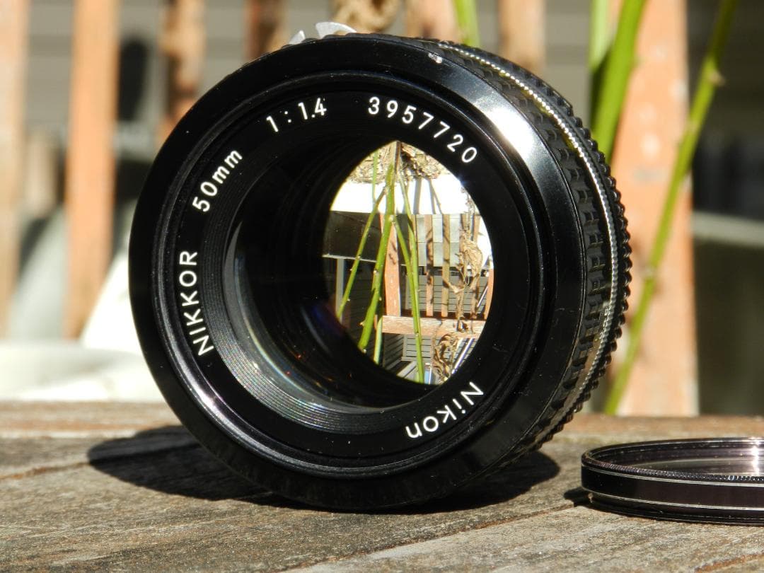 極美品 NIKON NIKKOR 50mm f/1.4 AI レンズ 即撮影可