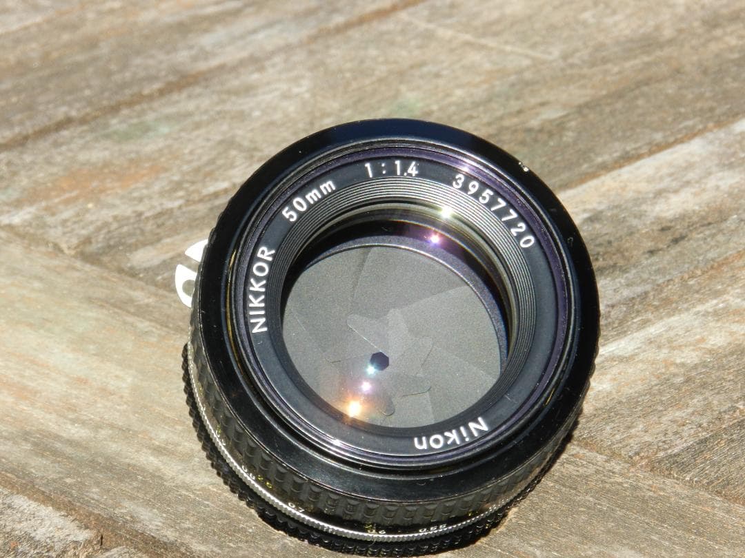 極美品 NIKON NIKKOR 50mm f/1.4 AI レンズ 即撮影可