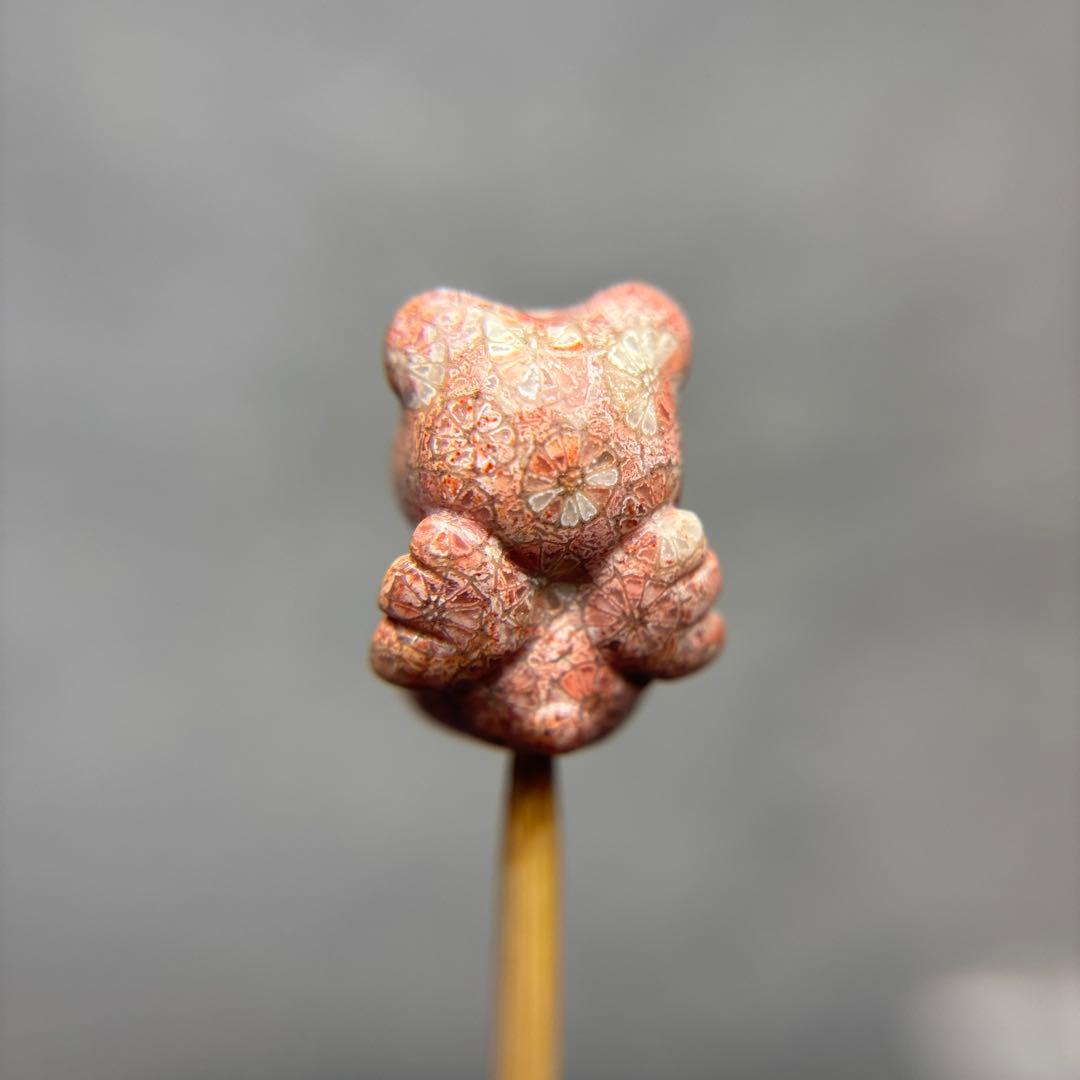 あずきちゃんフォッシルコーラル　羽根クマパーツ　1-152