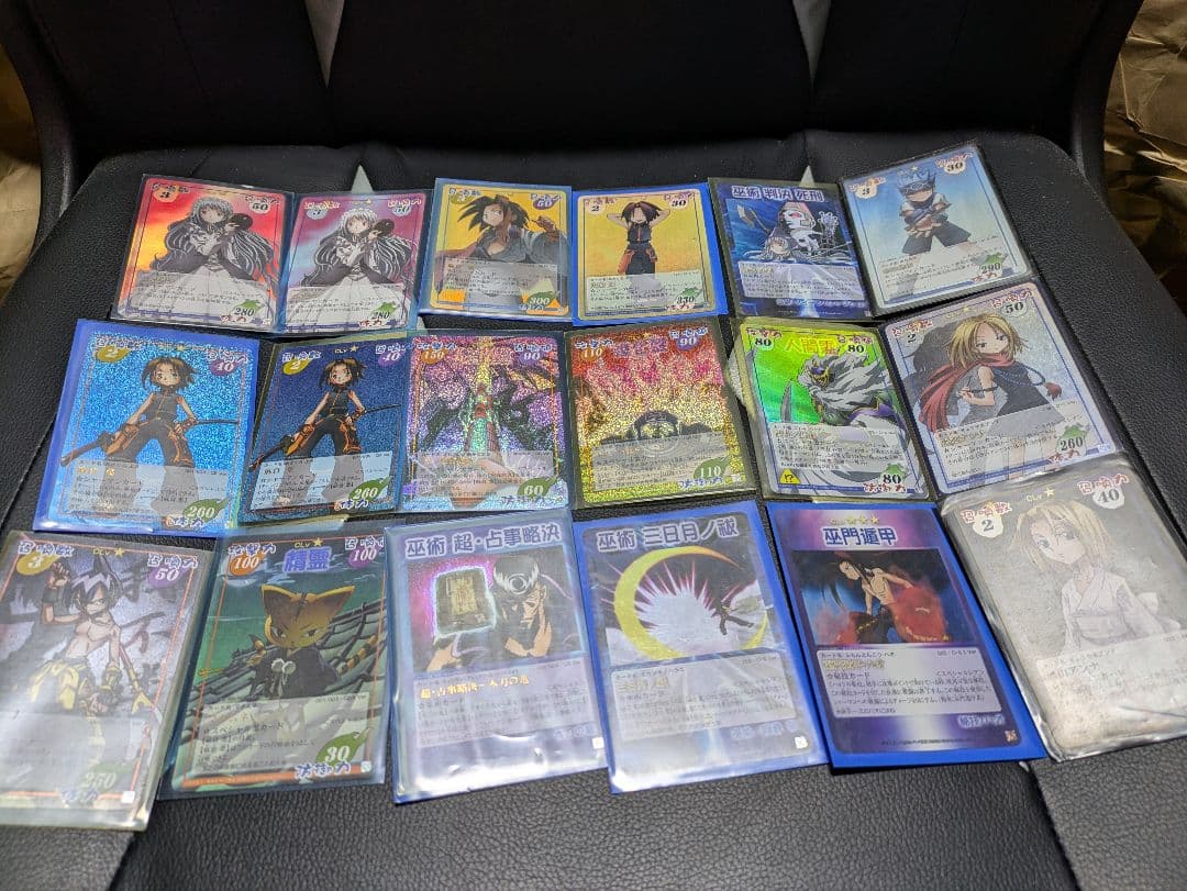 シャーマンキング　トレーディングカード　まとめ売り18枚　当時物