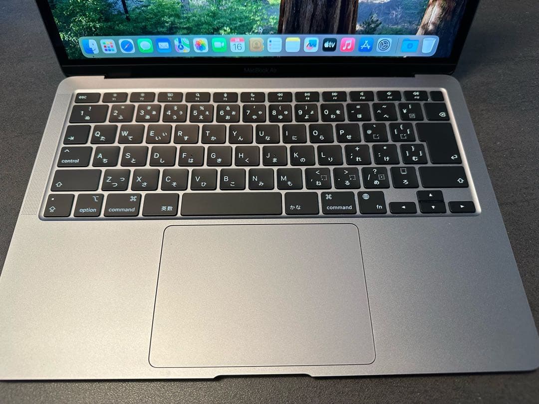 M1チップ Macbook Air 2020 メモリ16gb SSD256gb
