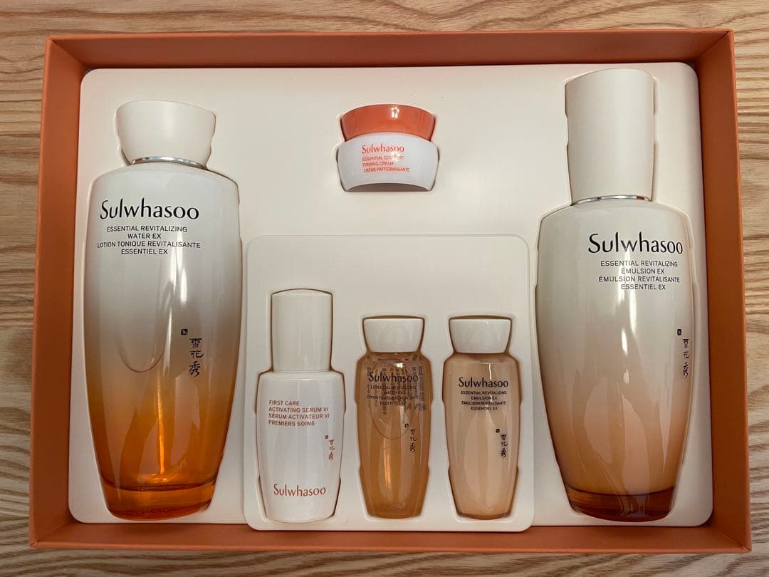 トライアルセット・サンプル Sulwhasoo Essential Revitalizing Set