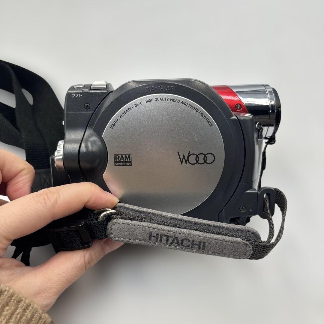 ②HITACHI DVD CAM ビデオカメラ 本体