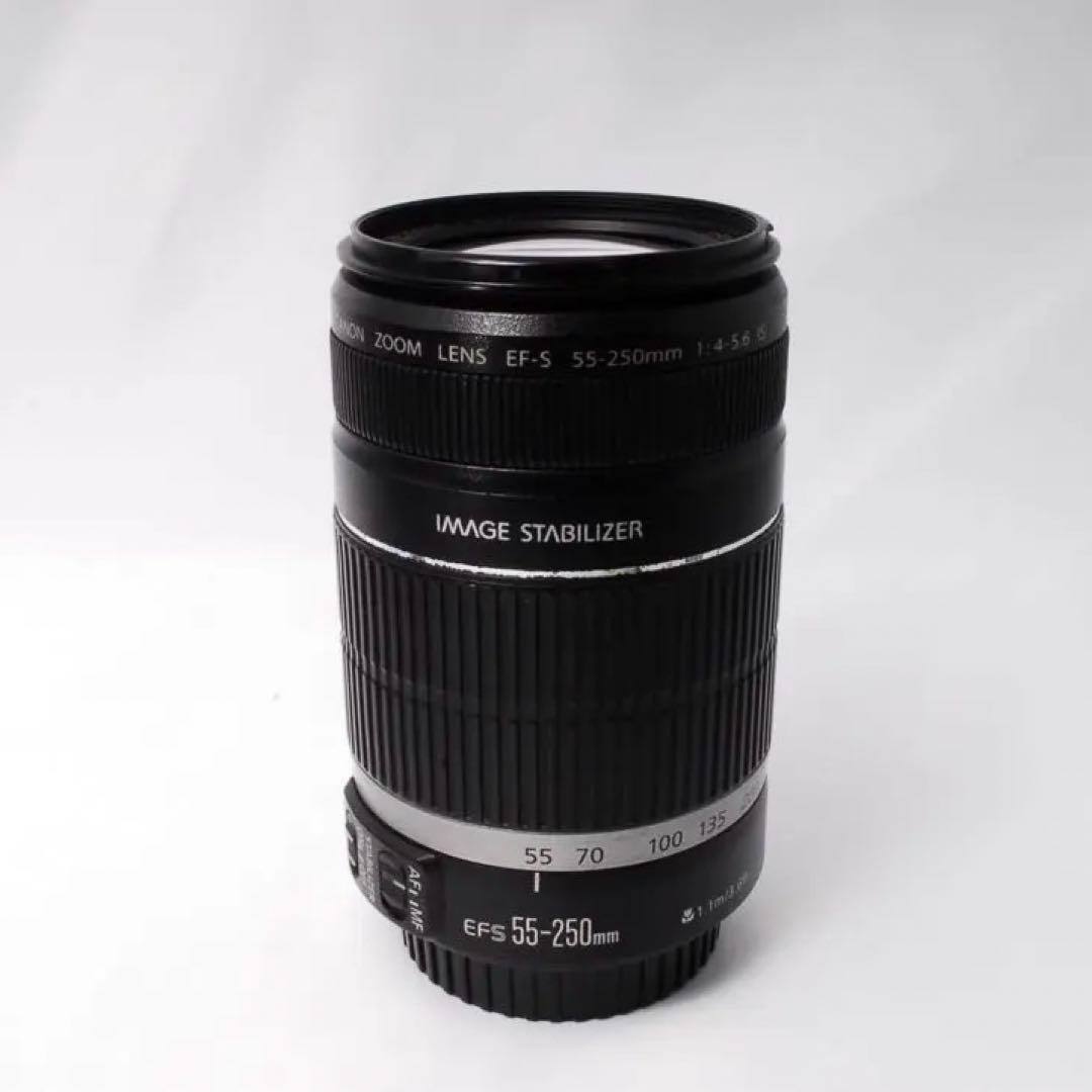 Canon EF-S 55-250mm IS❣️望遠レンズ 手ぶれ補正 ズーム