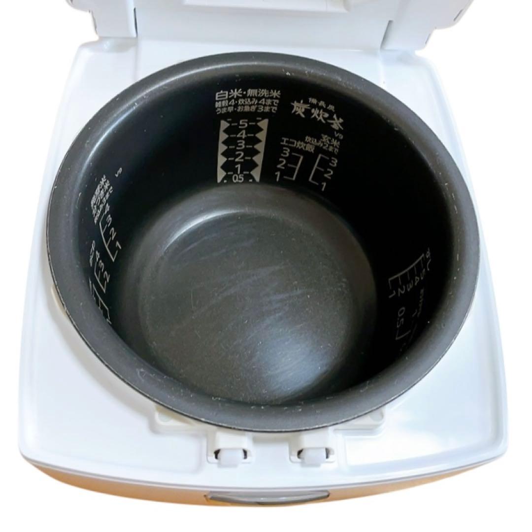 【高年式・極美品】 IH炊飯器 備長炭 炭炊釜 NJ-VV109-W 5.5合