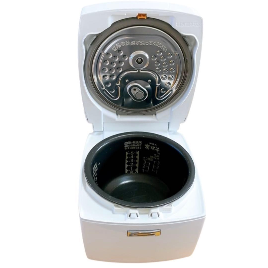 【高年式・極美品】 IH炊飯器 備長炭 炭炊釜 NJ-VV109-W 5.5合