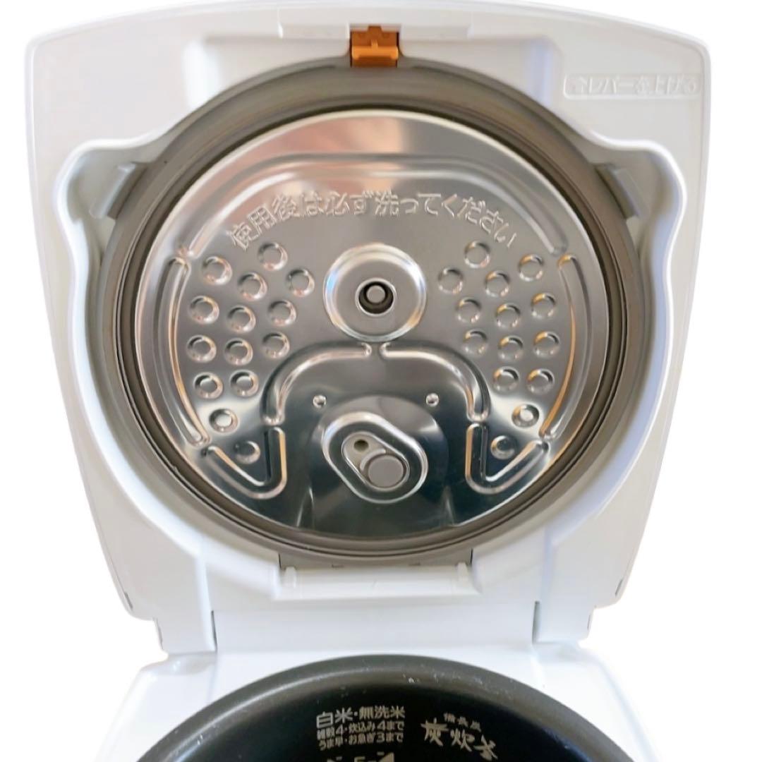 【高年式・極美品】 IH炊飯器 備長炭 炭炊釜 NJ-VV109-W 5.5合