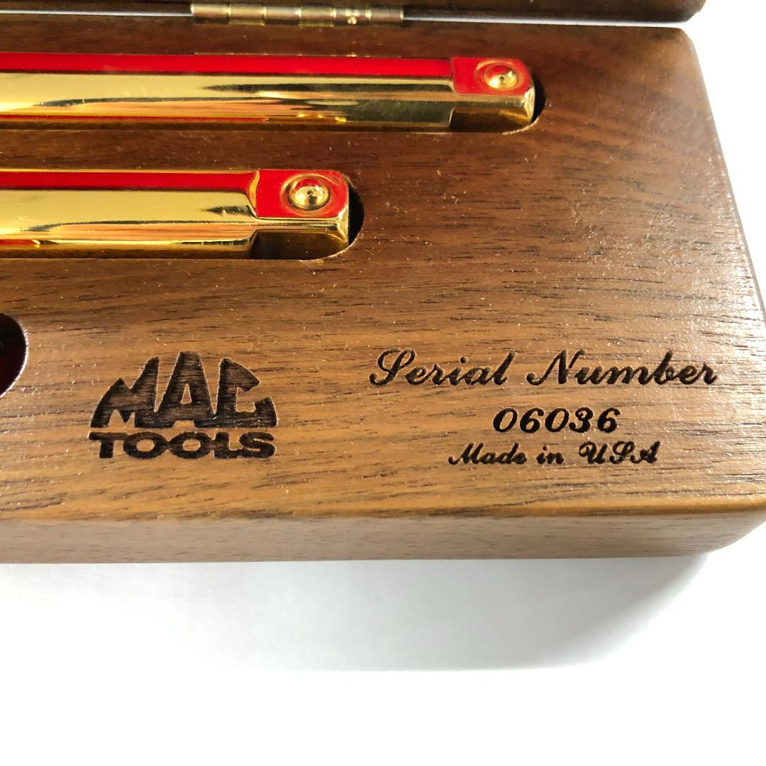 MAC TOOLS マックツール 24K 金メッキコーティング