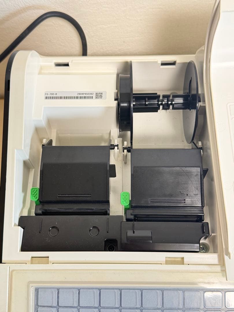 東芝TEC 電子レジスター FS-700 Shallot 鍵付き 事務 店舗