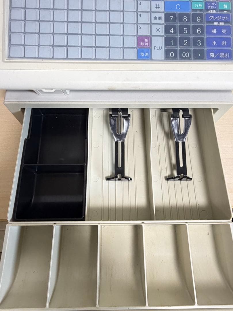 東芝TEC 電子レジスター FS-700 Shallot 鍵付き 事務 店舗